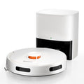 Robot Vacuum and Mop Combo Cleaner 9000pa,85 Days Self-Emptying & Recharging Station with 3D Home Mapping for Debris/Stain/Hair/Pet, L1 PRO, White