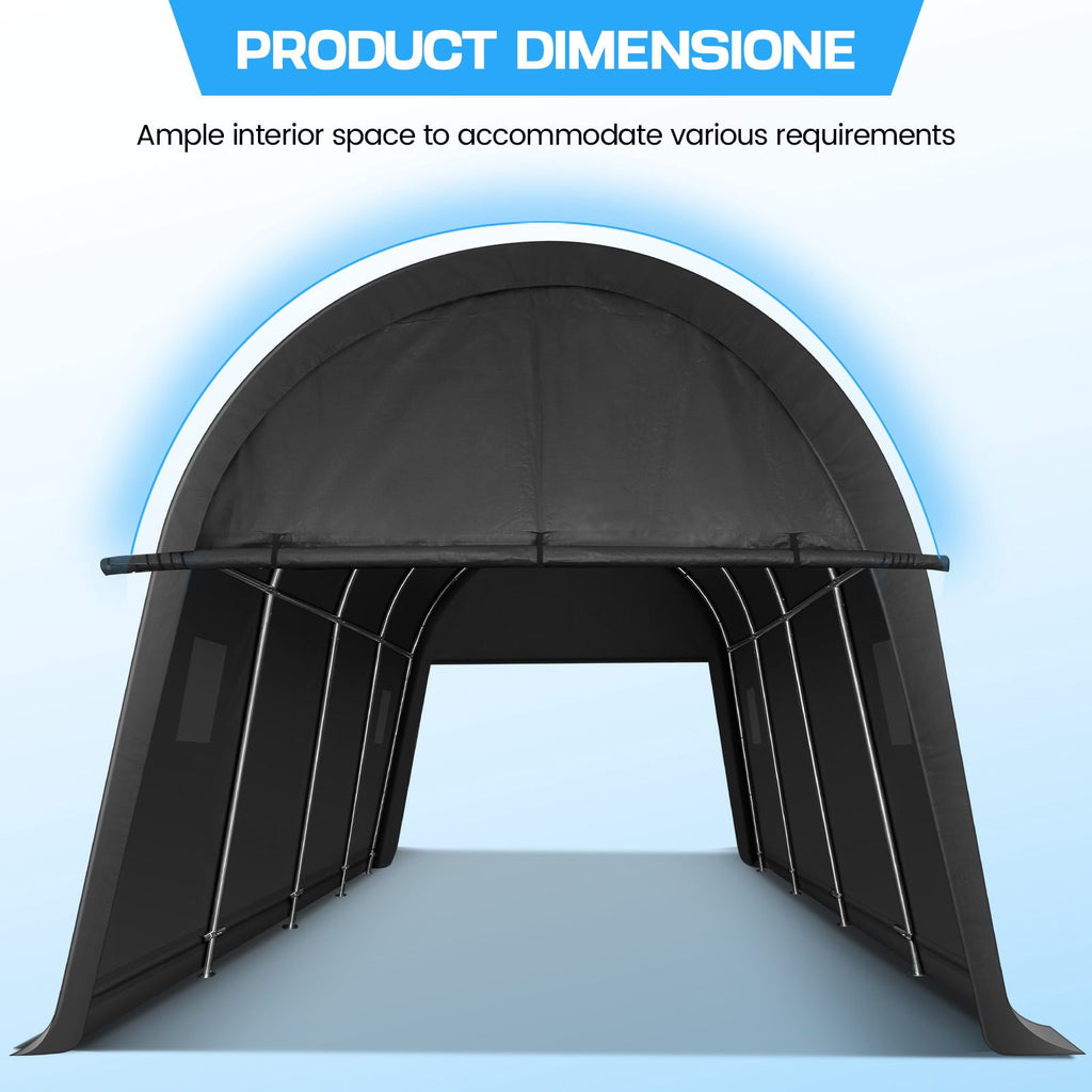 12x20 Carport Heavy Duty Portable Garage Car Port