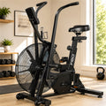 EB9 Air Bike, 21.5" Fan Exercise Bike with Bluetooth for Home Gym