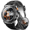 STA Smart Watch,IP68 Waterproof Smartwatch for Women Men 180+ Sports Modes,1.52-inch Fitness Tracker with Bluetooth Call(Answer/Make Calls) STA Smartwatch Compatible with Android and iPhone (Black)