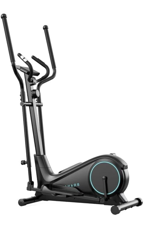FED-YOSUDA Elliptical Machine, 13" Stride + Adjustable Incline, 16-Level Magnetic Resistance, Easy Assembly for Home Use, 350 lbs Weight Capacity